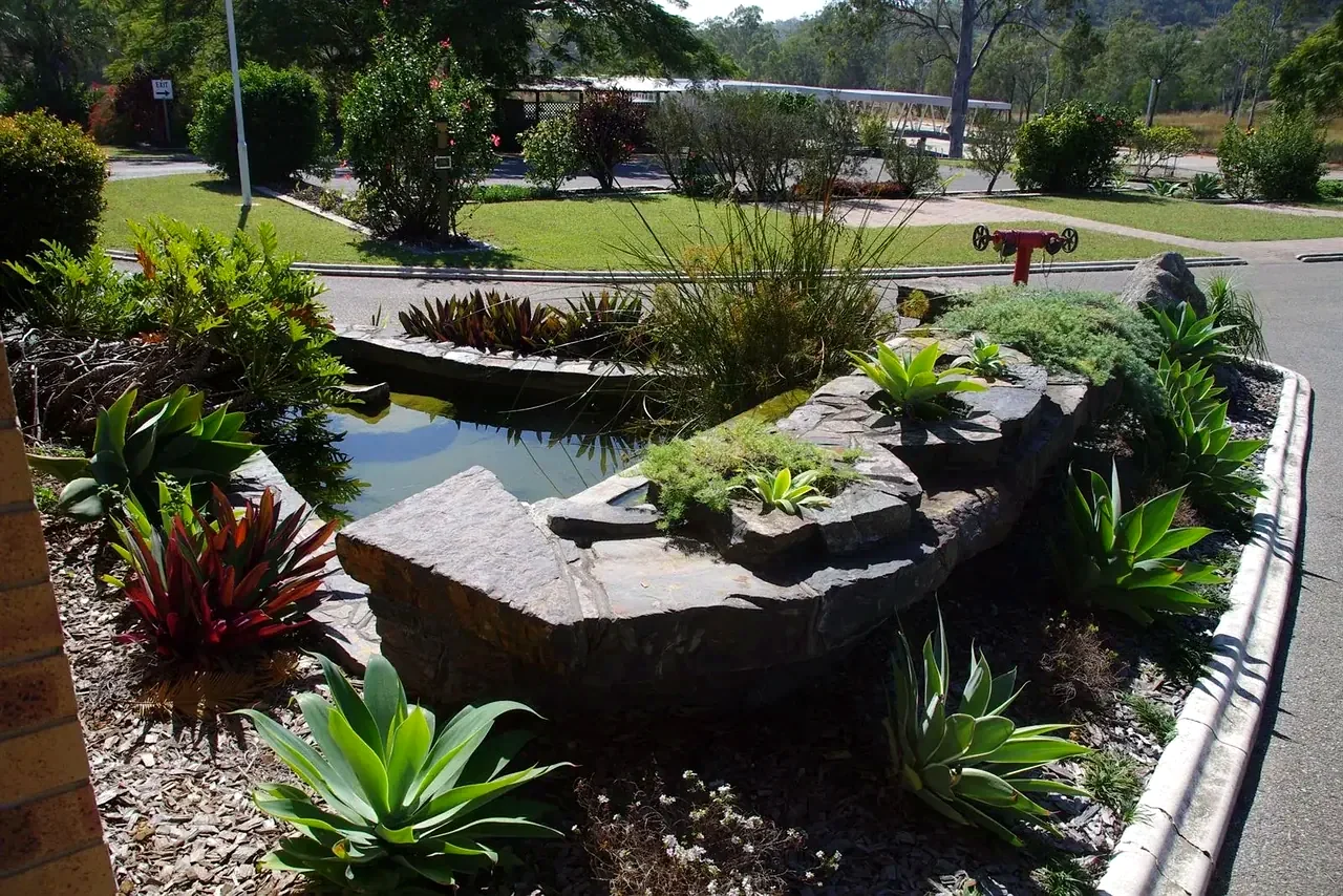 guests in the gardens